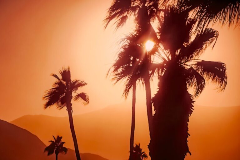 Cathedral City California desert