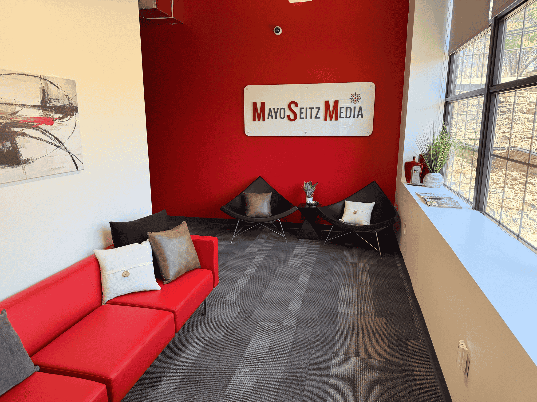 MayoSeitz Media office lobby
